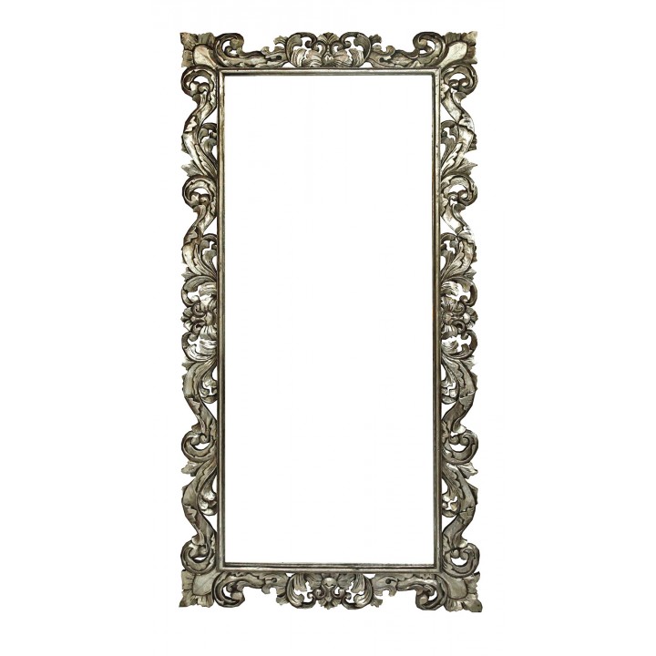 Tall Mirror Silver - 