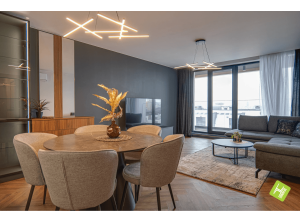 Kitchen with dining area