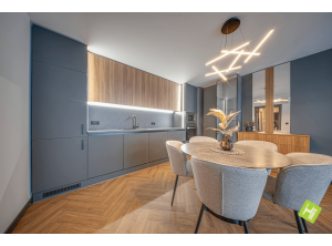 Kitchen with dining area