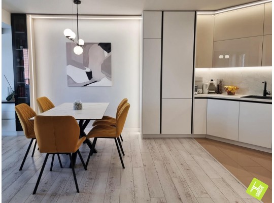 Implementation of a modern living room and kitchen, Sofia